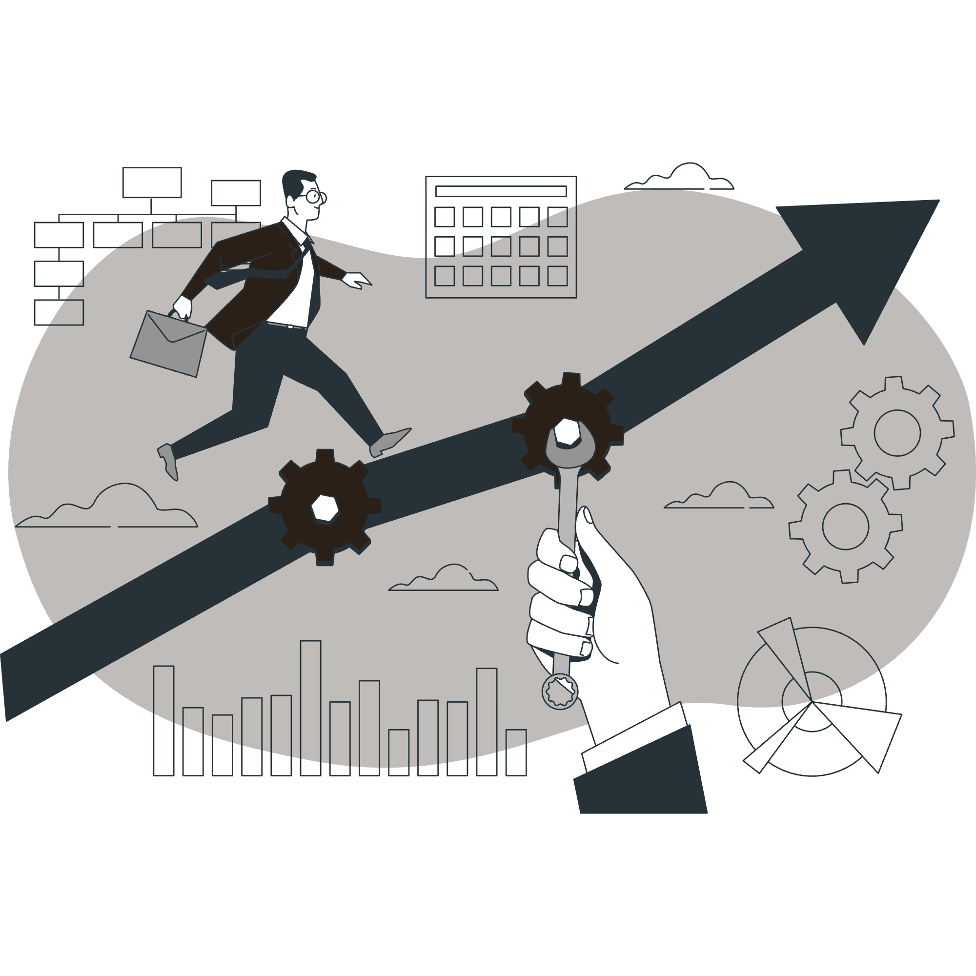 Laufender Betrieb und Optimierung von KI-Systemen